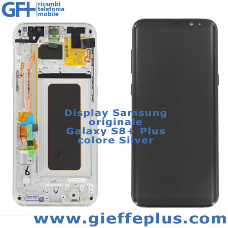 Display SILVER Completo Samsung S8+ Plus SM-G955F GH97-20470B